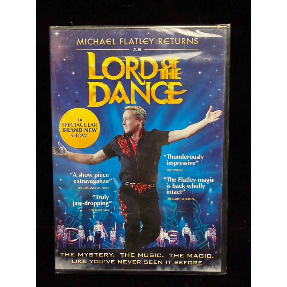 Michael Flatley Returns as Lord of the Dance DVD 2011 Live Irish Dance - Sealed
